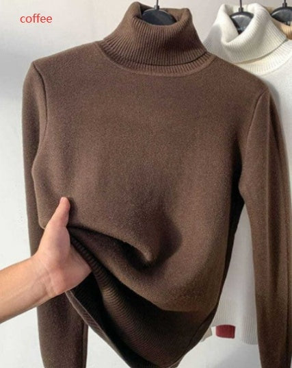Elegant Turtleneck Winter Sweater