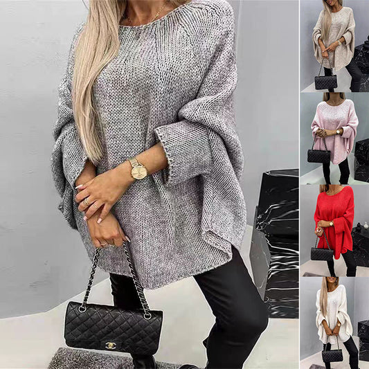 Trendy Oversized Knit Top