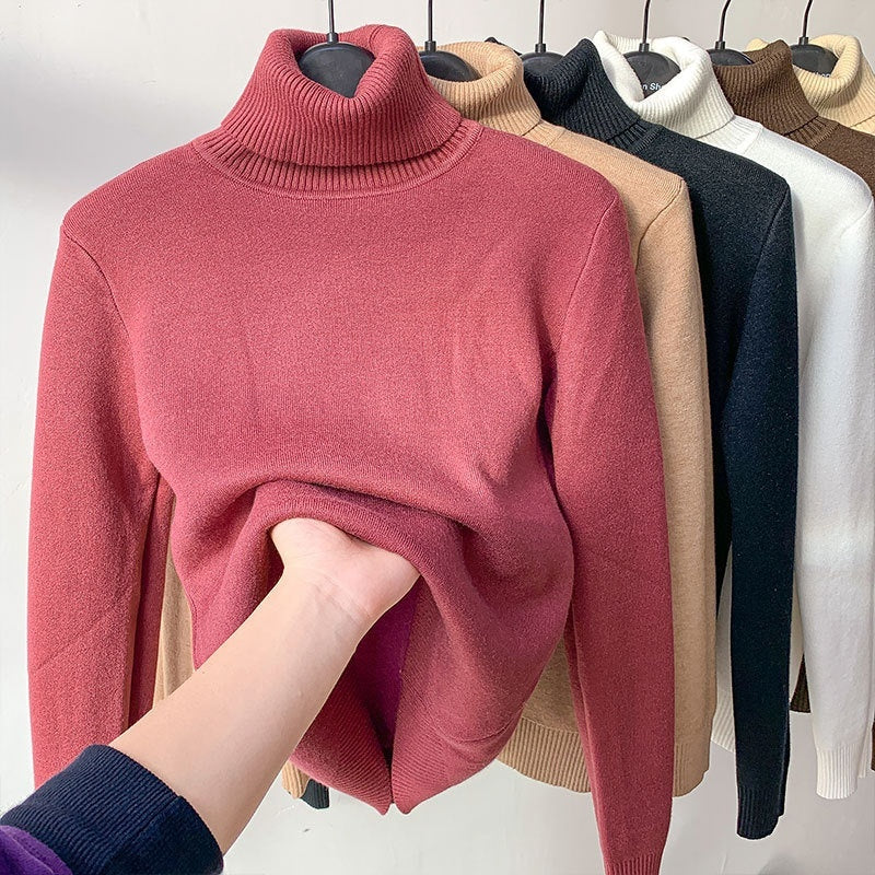 Elegant Turtleneck Winter Sweater