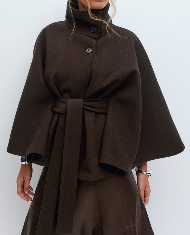 Elegant Belted Winter Coat
