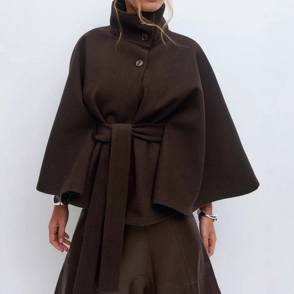 Elegant Belted Winter Coat