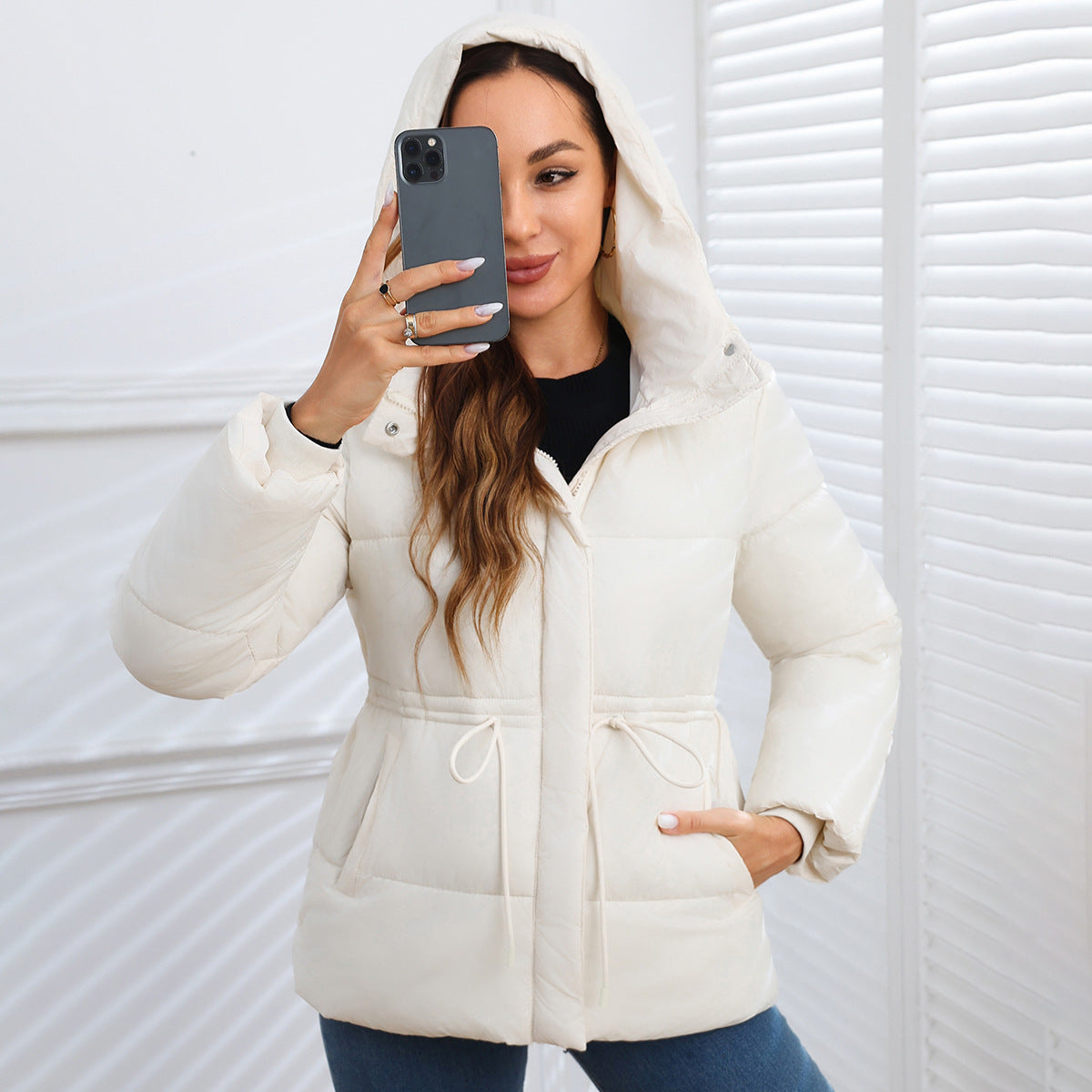 Warm Cotton Puffer Jacket