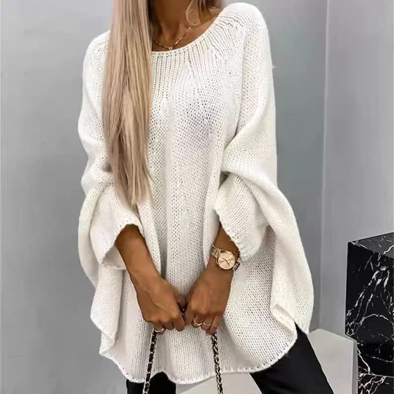 Trendy Oversized Knit Top
